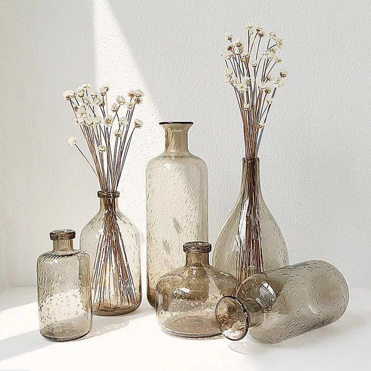 Home Bubble Glass Vase Decoration