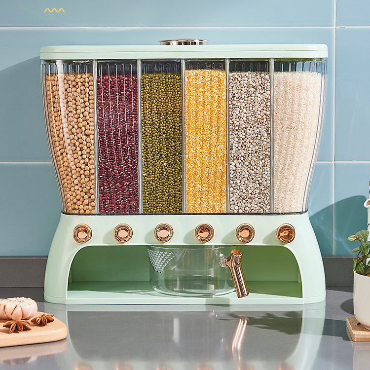 Kitchen Grains Storage Box Compartment