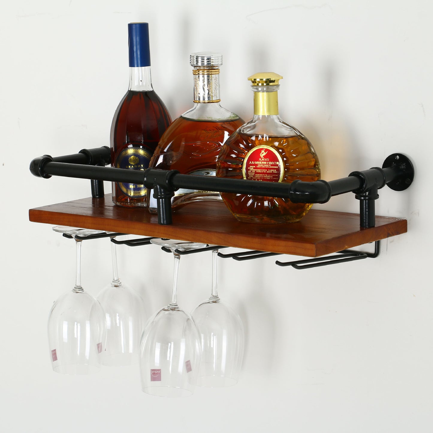 Hanging Wall Mounted Wine Rack Bar