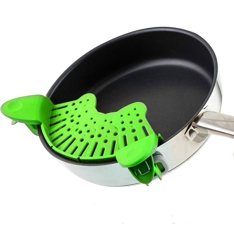 Universal Silicone Pot Strainer Gadgets