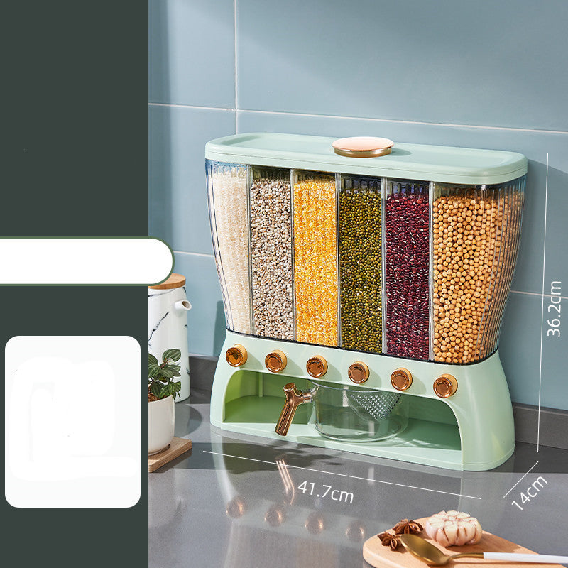 Kitchen Grains Storage Box Compartment